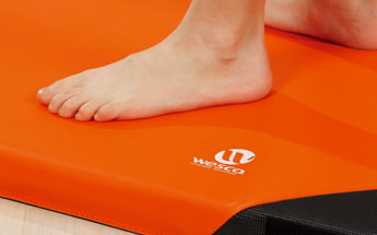Mat van hard schuimrubber